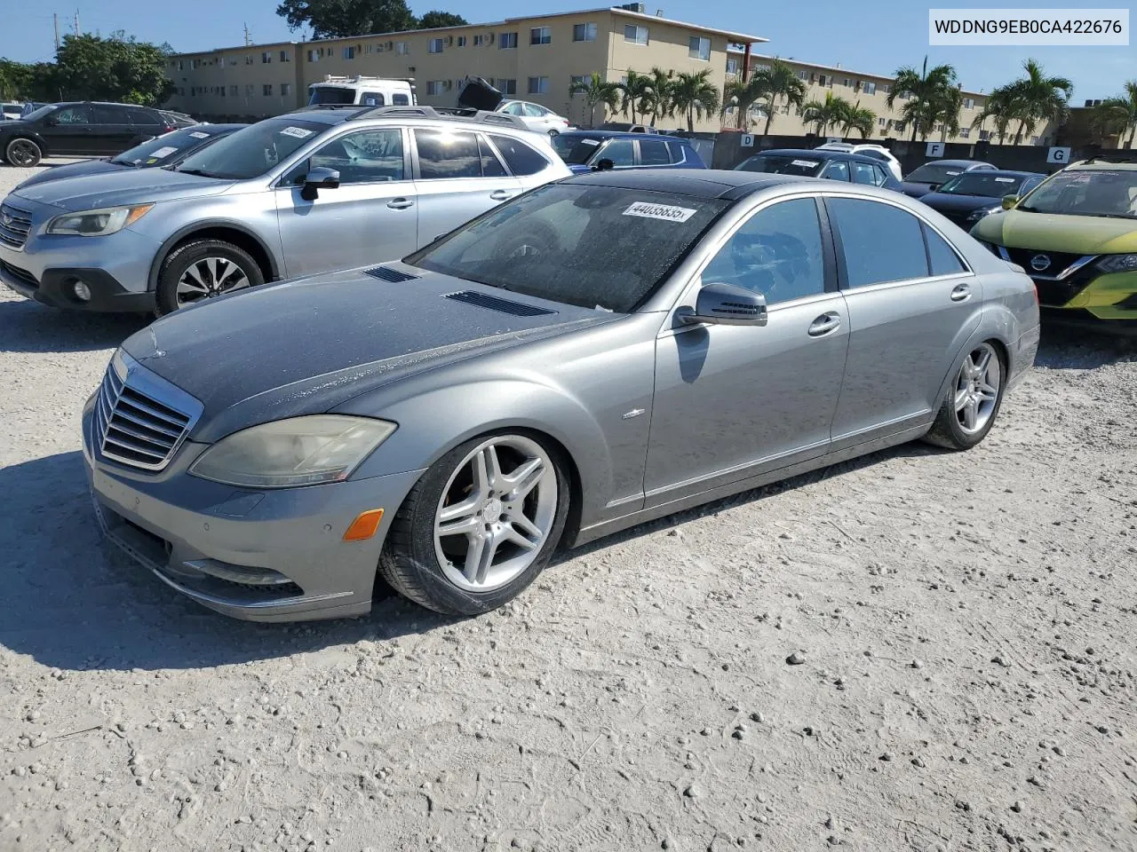 2012 Mercedes-Benz S 550 4Matic VIN: WDDNG9EB0CA422676 Lot: 44035835