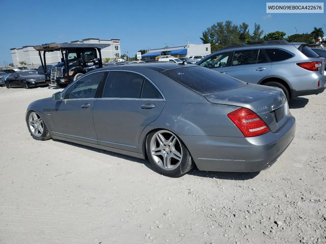 2012 Mercedes-Benz S 550 4Matic VIN: WDDNG9EB0CA422676 Lot: 44035835