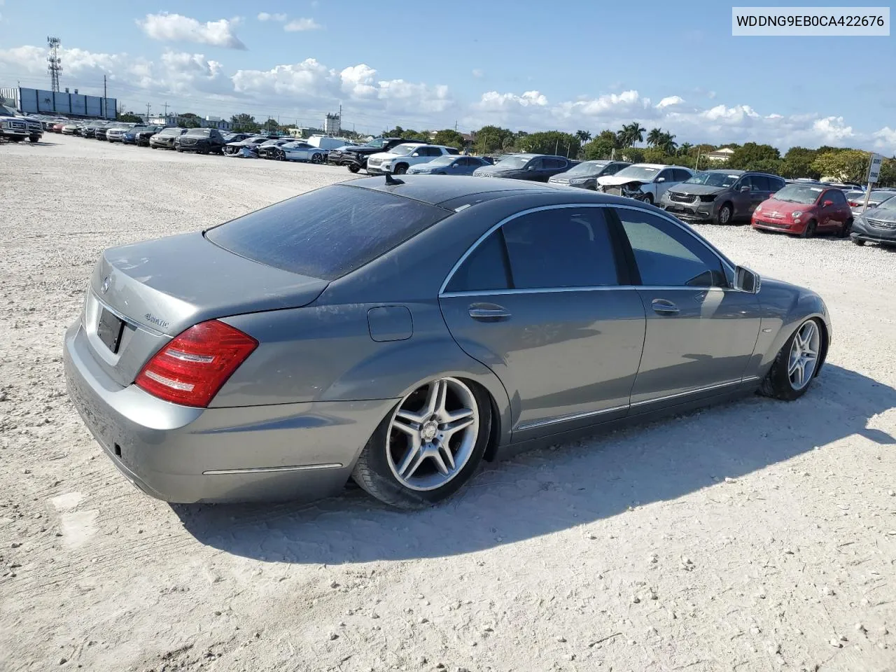 2012 Mercedes-Benz S 550 4Matic VIN: WDDNG9EB0CA422676 Lot: 44035835