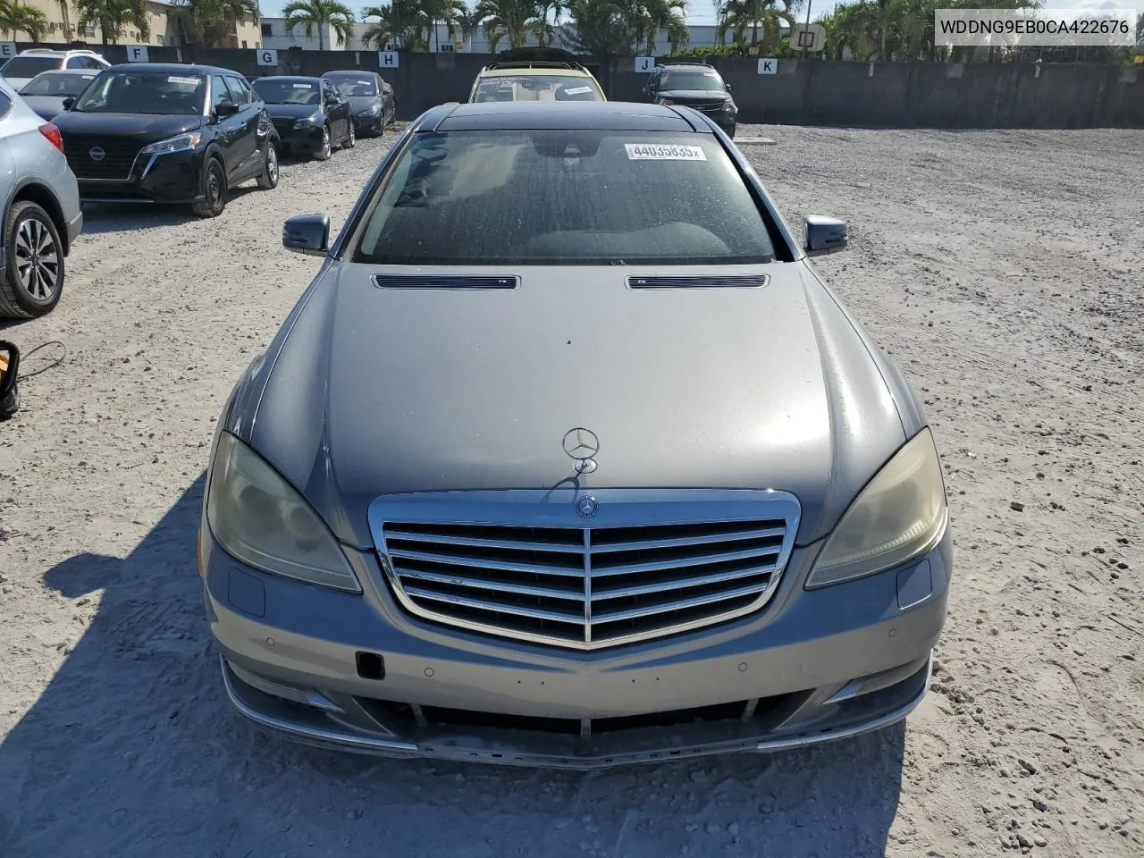 2012 Mercedes-Benz S 550 4Matic VIN: WDDNG9EB0CA422676 Lot: 44035835