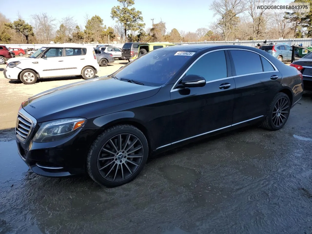 2014 Mercedes-Benz S 550 VIN: WDDUG8CB8EA043775 Lot: 42210425