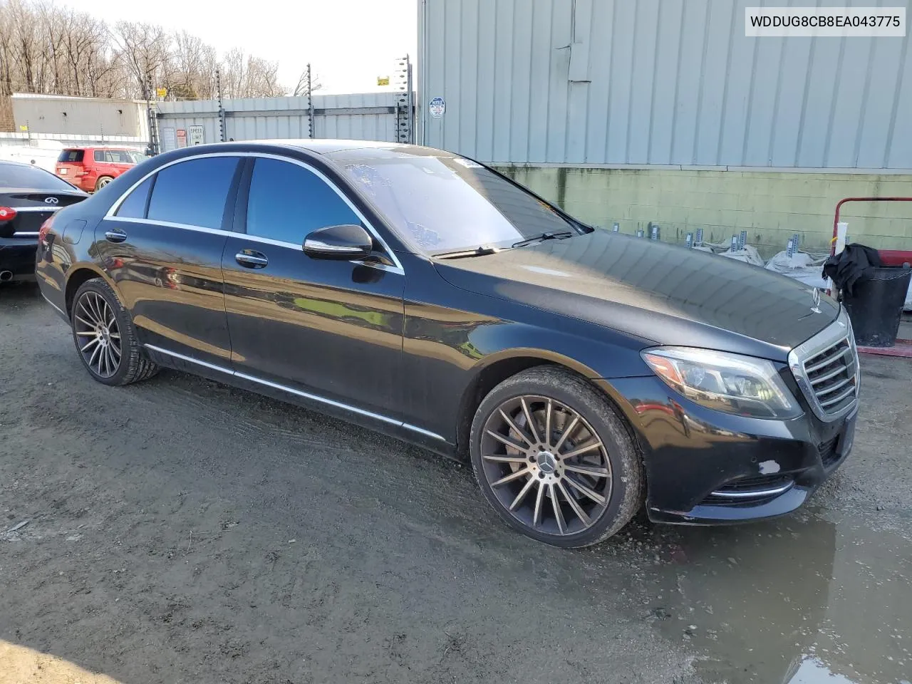 2014 Mercedes-Benz S 550 VIN: WDDUG8CB8EA043775 Lot: 42210425