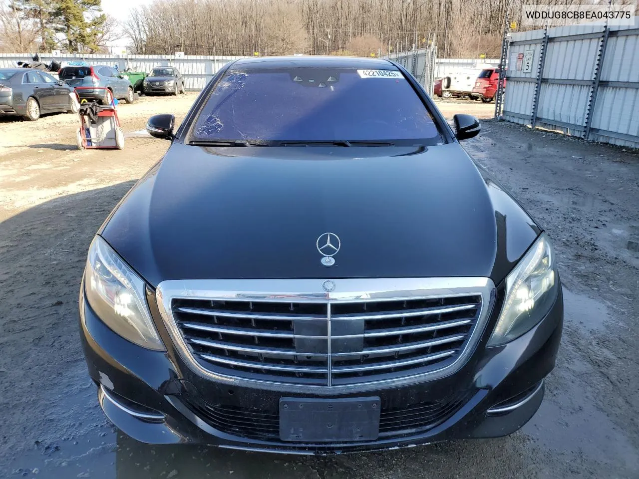 2014 Mercedes-Benz S 550 VIN: WDDUG8CB8EA043775 Lot: 42210425