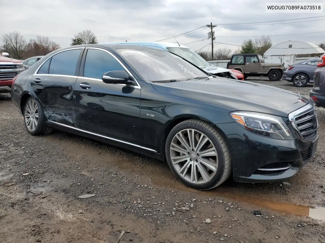 WDDUG7GB9FA073518 2015 Mercedes-Benz S S600