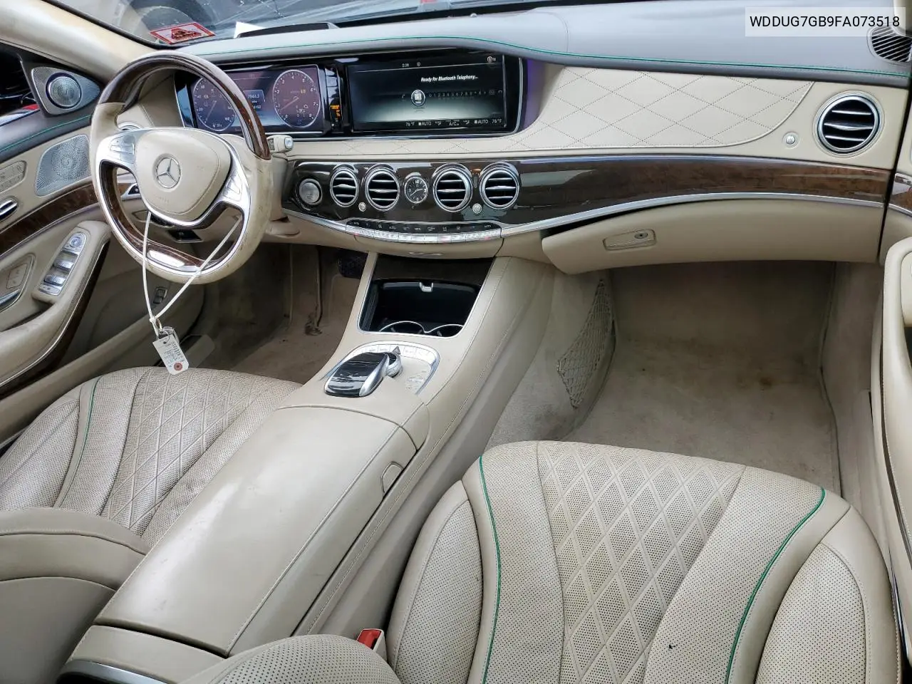 WDDUG7GB9FA073518 2015 Mercedes-Benz S S600