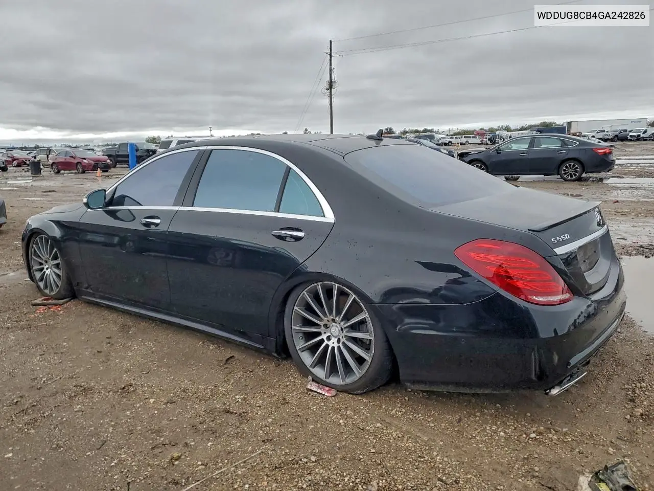 WDDUG8CB4GA242826 2016 Mercedes-Benz S 550