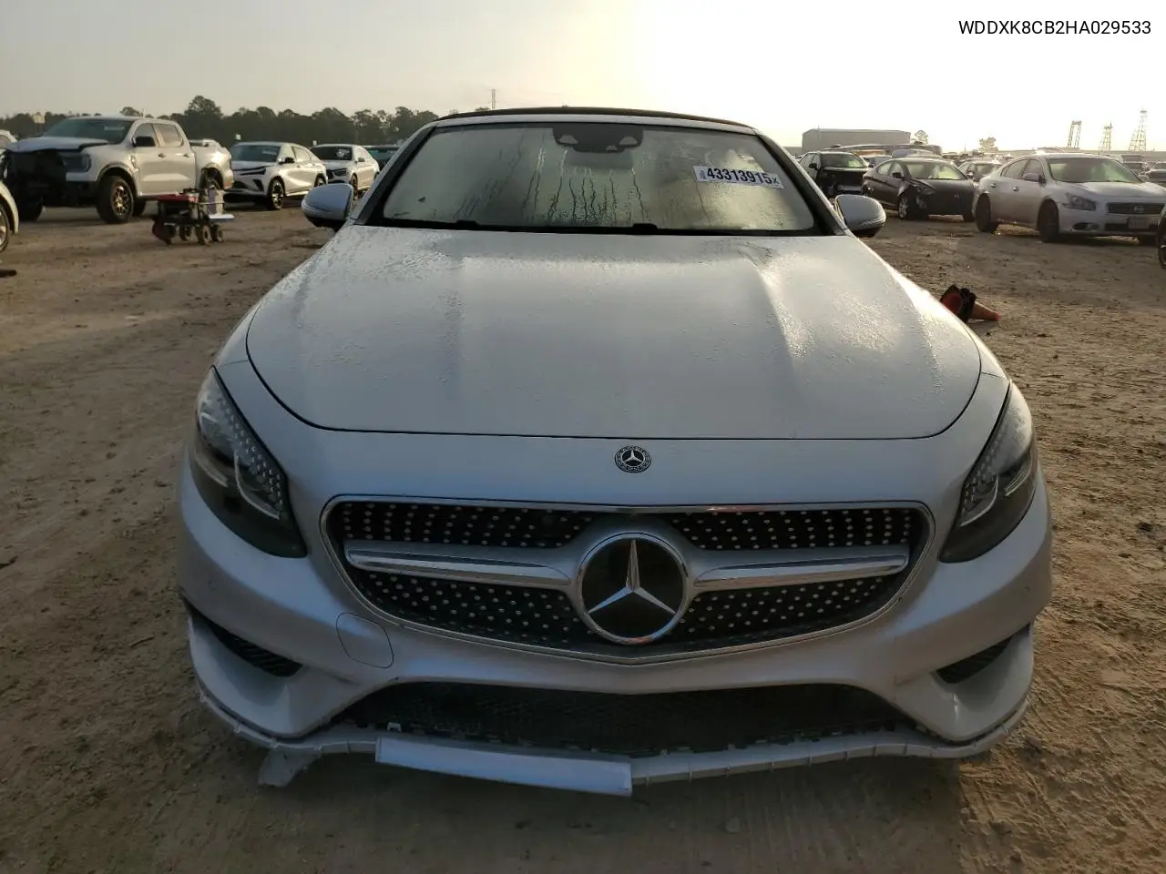 2017 Mercedes-Benz S 550 VIN: WDDXK8CB2HA029533 Lot: 43313915
