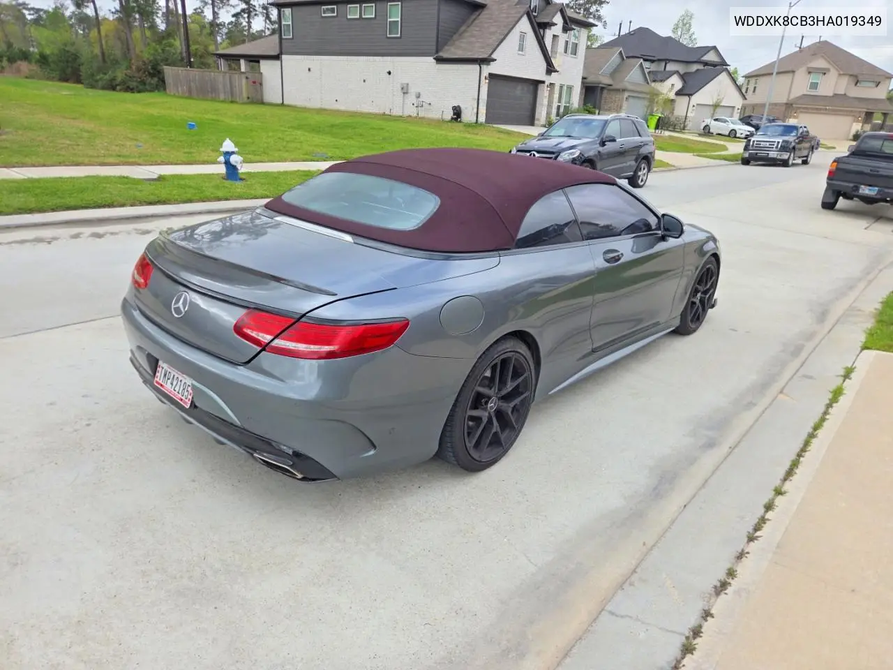 WDDXK8CB3HA019349 2017 Mercedes-Benz S 550
