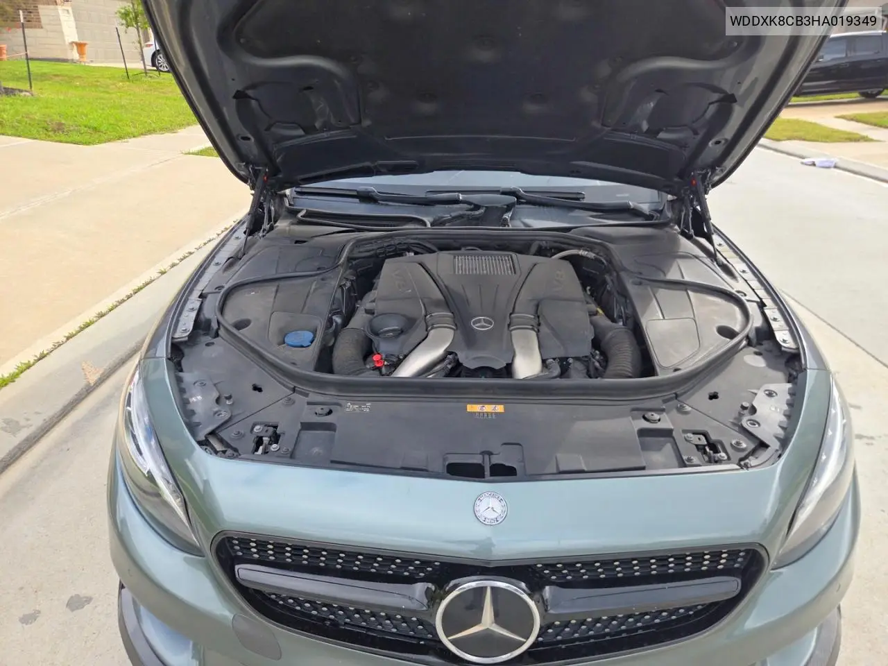 WDDXK8CB3HA019349 2017 Mercedes-Benz S 550