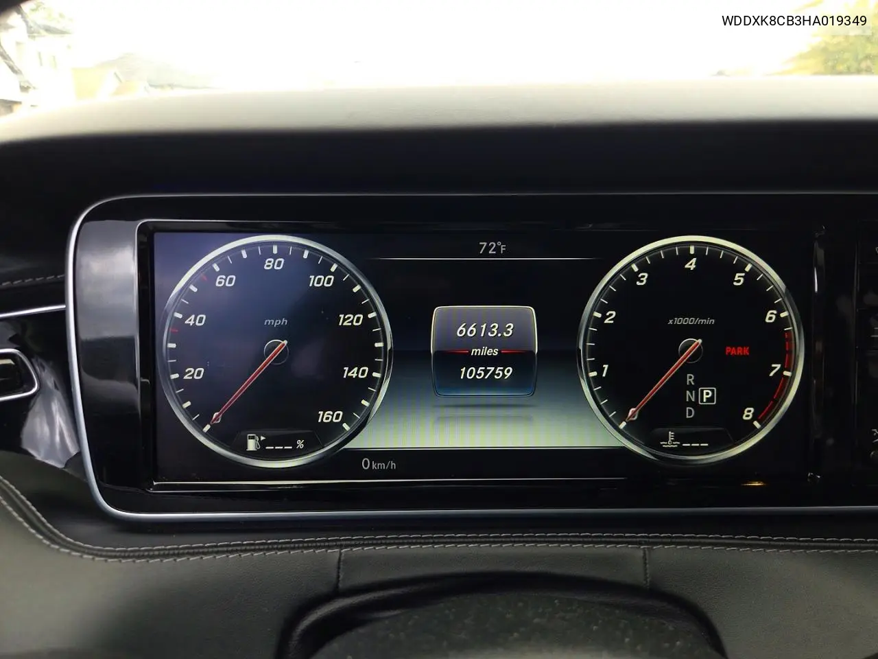 WDDXK8CB3HA019349 2017 Mercedes-Benz S 550