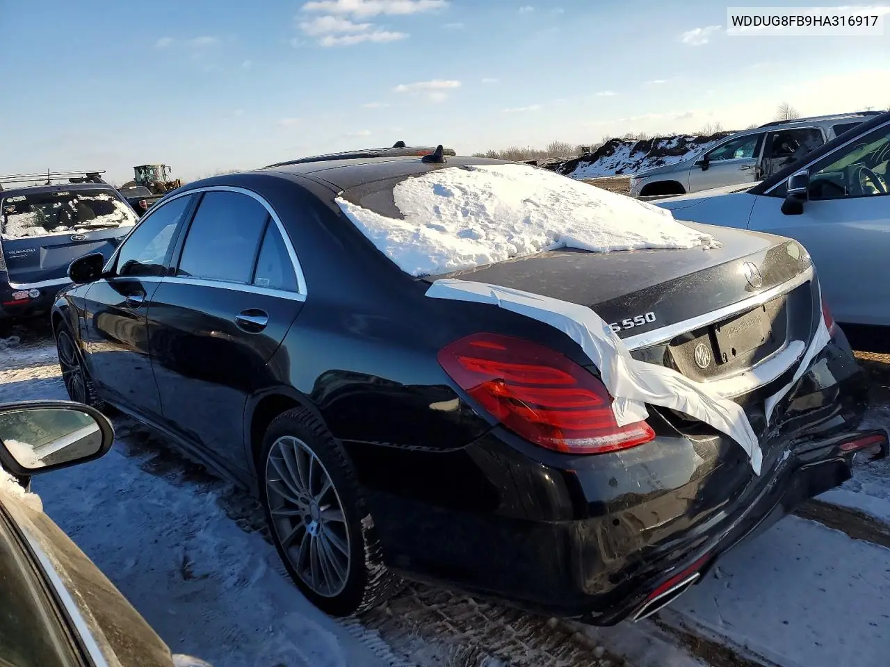 WDDUG8FB9HA316917 2017 Mercedes-Benz S 550 4Matic