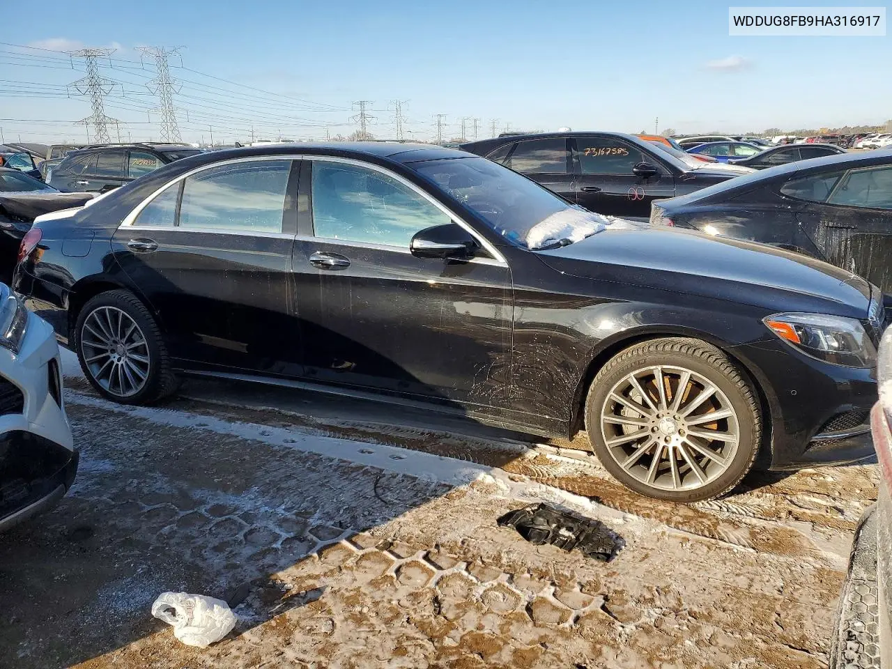 WDDUG8FB9HA316917 2017 Mercedes-Benz S 550 4Matic