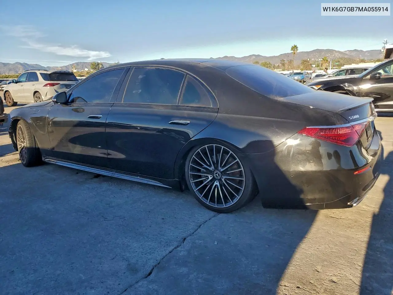 W1K6G7GB7MA055914 2021 Mercedes-Benz S 580 4Matic