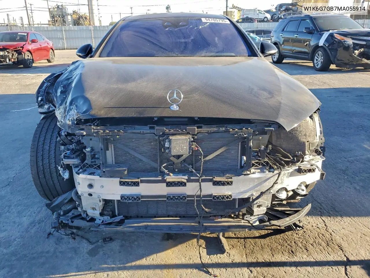 W1K6G7GB7MA055914 2021 Mercedes-Benz S 580 4Matic