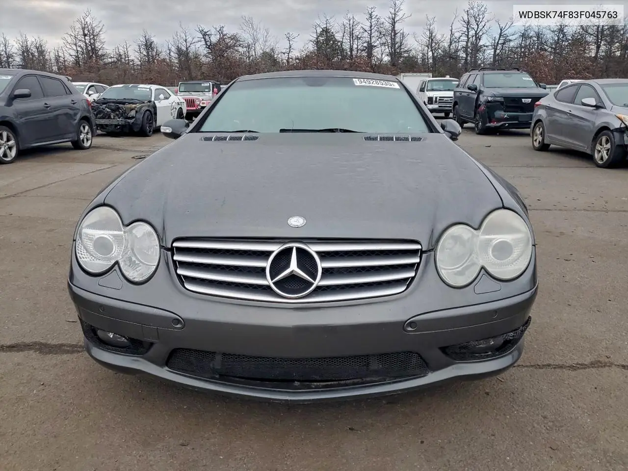 WDBSK74F83F045763 2003 Mercedes-Benz Sl 55 Amg
