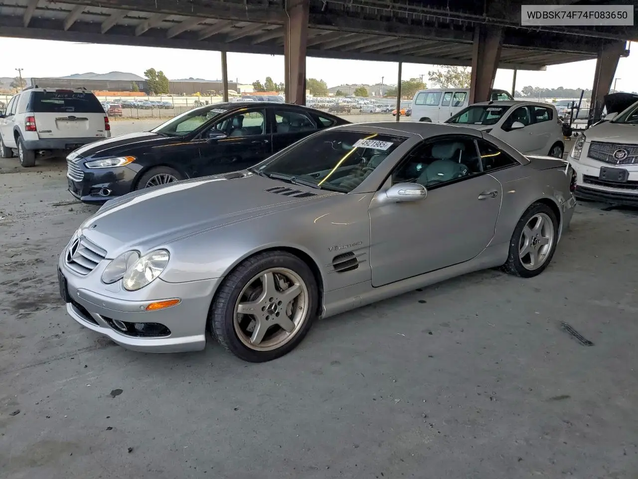 WDBSK74F74F083650 2004 Mercedes-Benz Sl 55 Amg