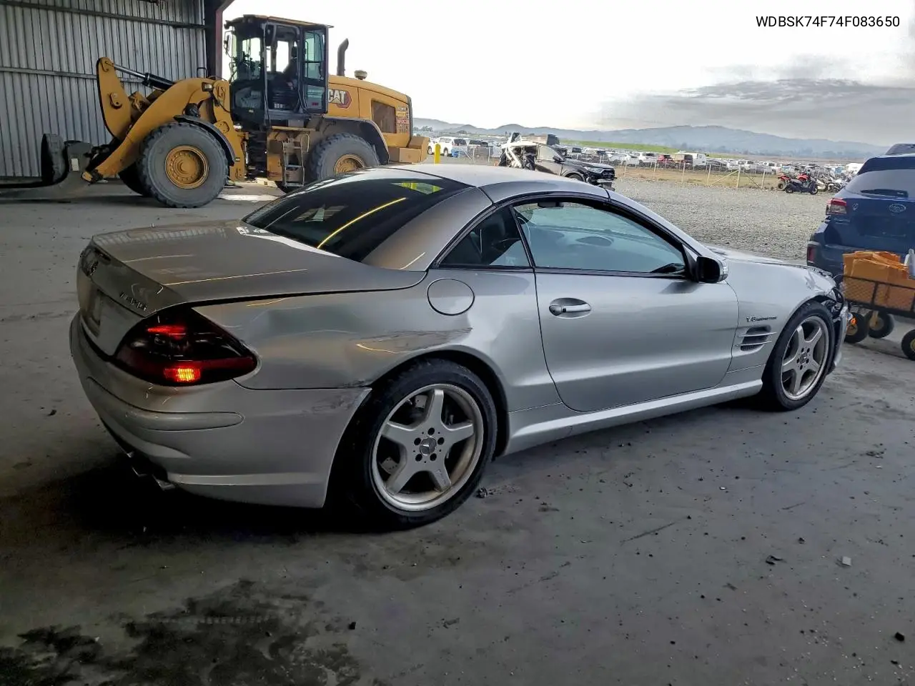 WDBSK74F74F083650 2004 Mercedes-Benz Sl 55 Amg