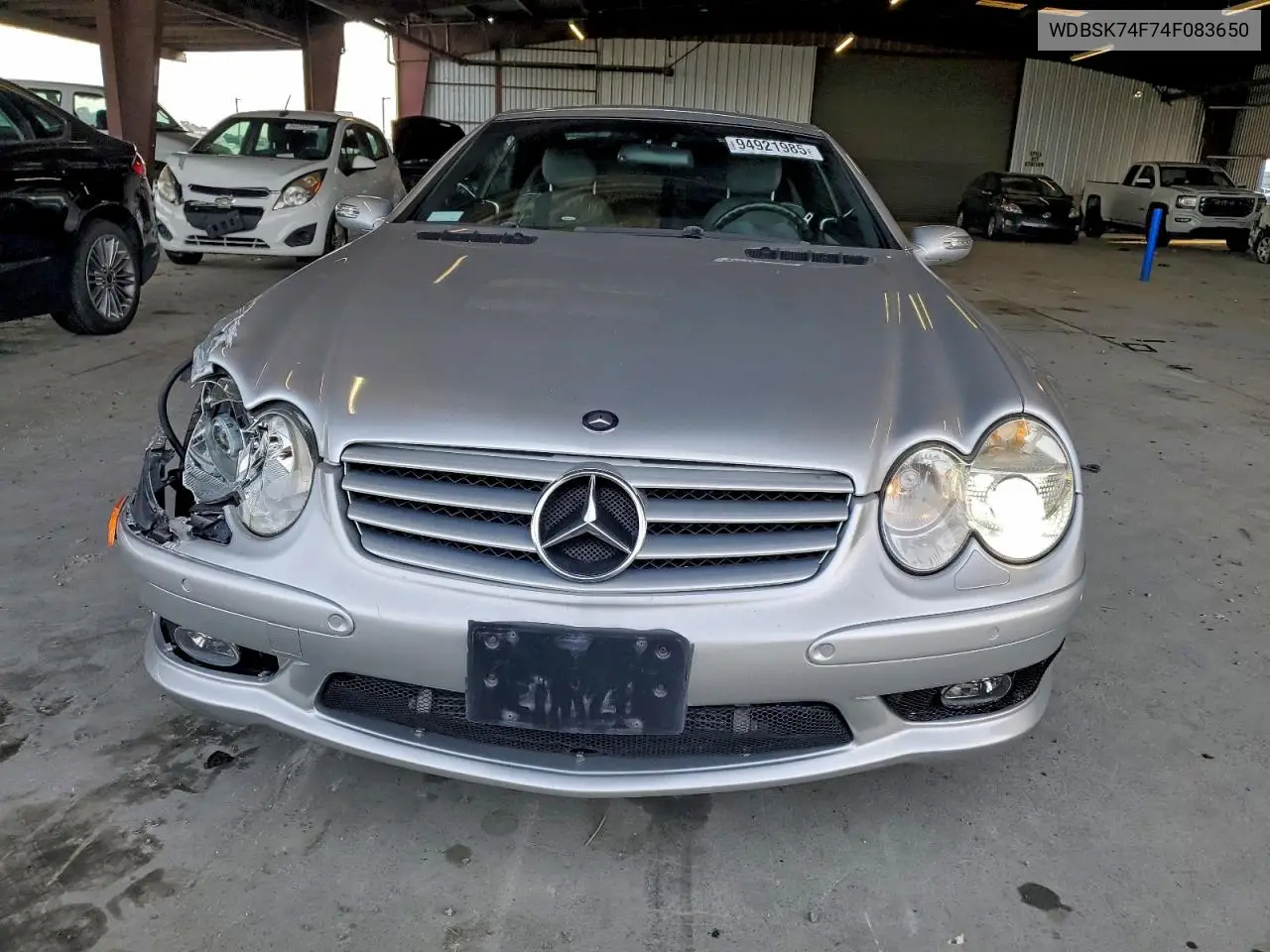 WDBSK74F74F083650 2004 Mercedes-Benz Sl 55 Amg