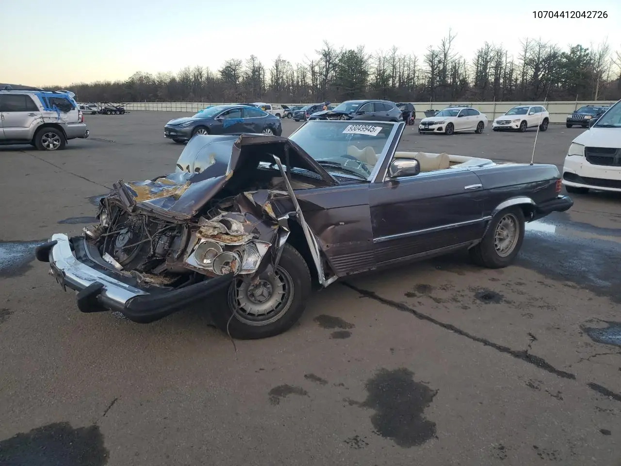 10704412042726 1978 Mercedes Benz Sl