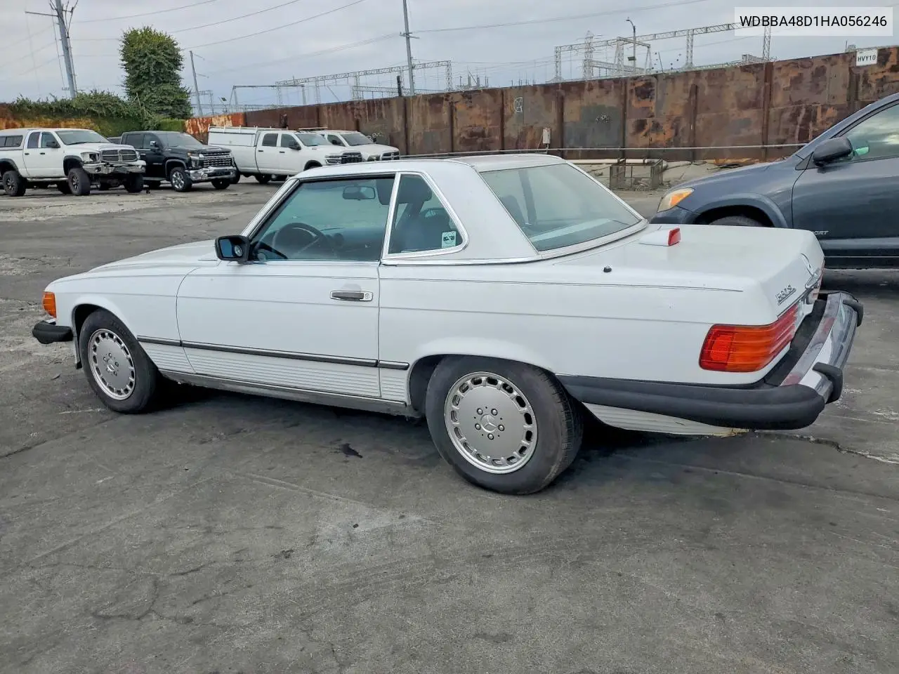 1987 Mercedes-Benz 560 Sl VIN: WDBBA48D1HA056246 Lot: 56406426