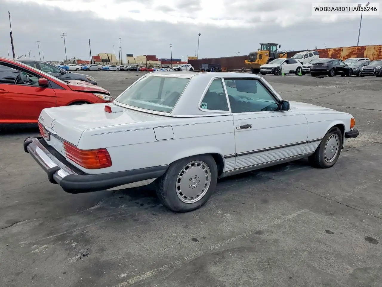 1987 Mercedes-Benz 560 Sl VIN: WDBBA48D1HA056246 Lot: 56406426