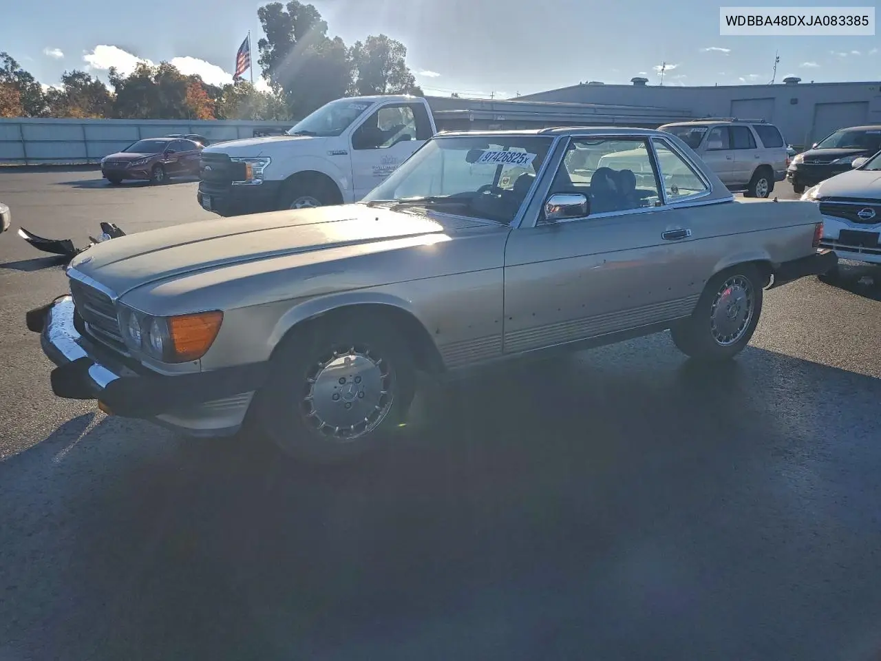 WDBBA48DXJA083385 1988 Mercedes-Benz 560 Sl
