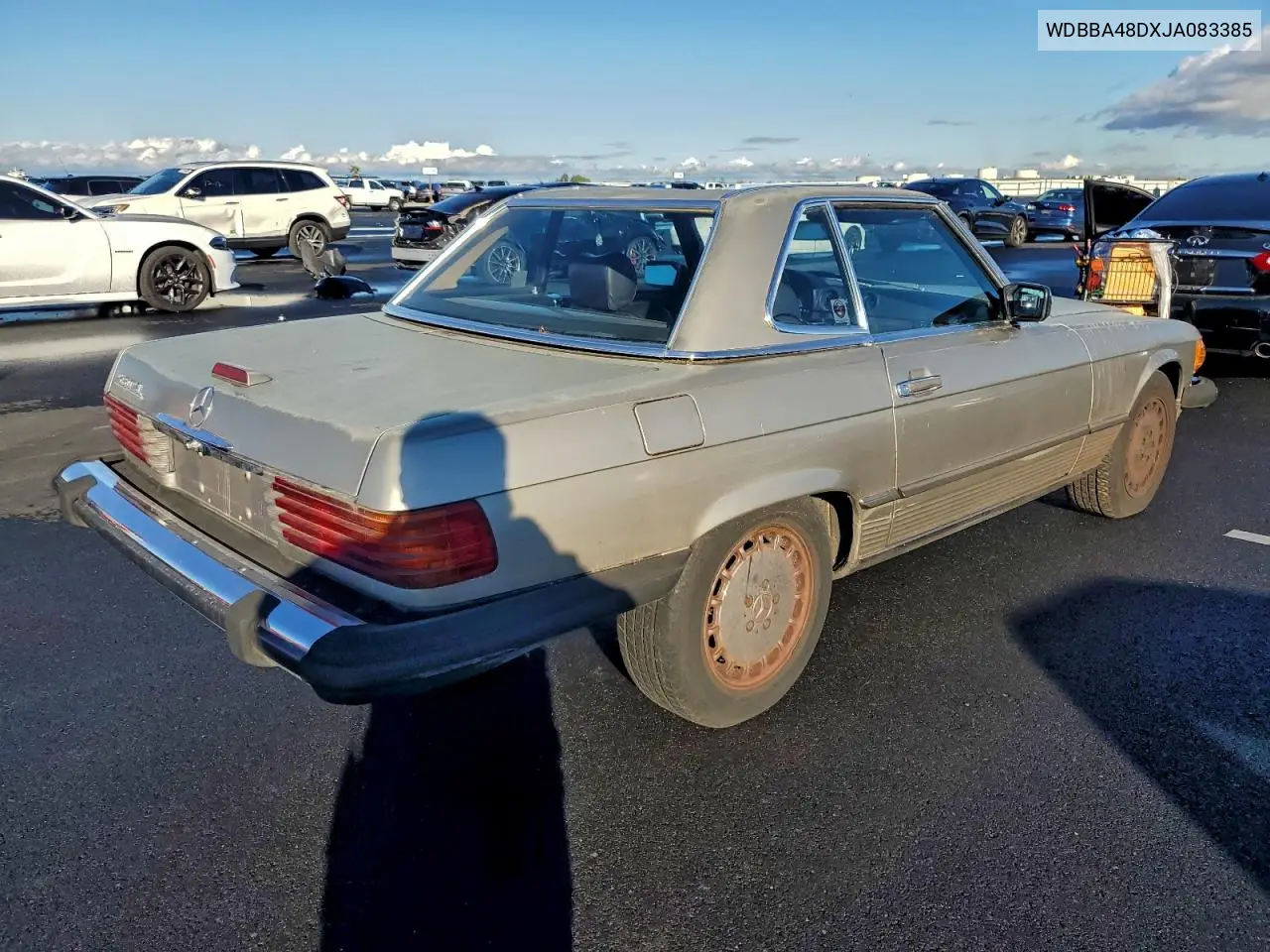 WDBBA48DXJA083385 1988 Mercedes-Benz 560 Sl