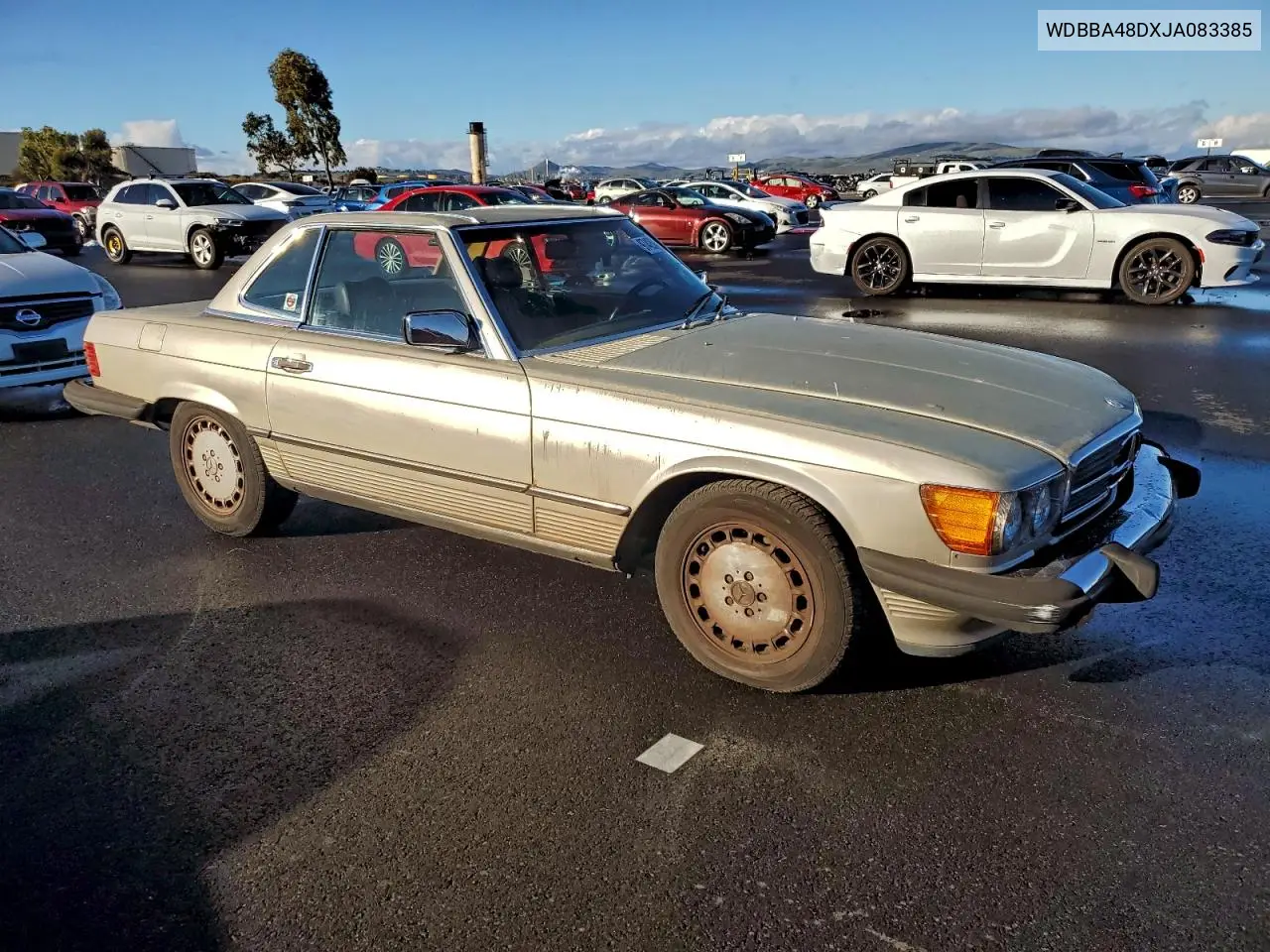 WDBBA48DXJA083385 1988 Mercedes-Benz 560 Sl
