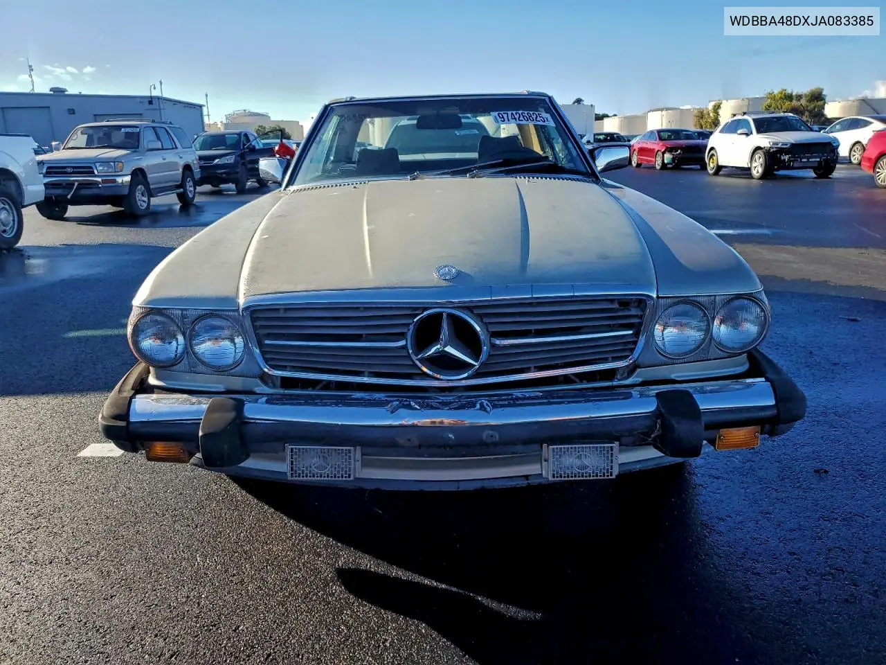 WDBBA48DXJA083385 1988 Mercedes-Benz 560 Sl