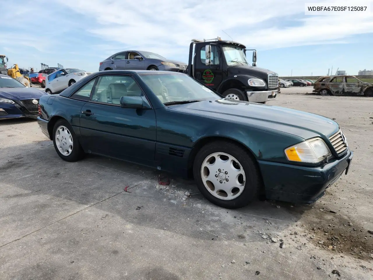 WDBFA67E0SF125087 1995 Mercedes-Benz Sl 500