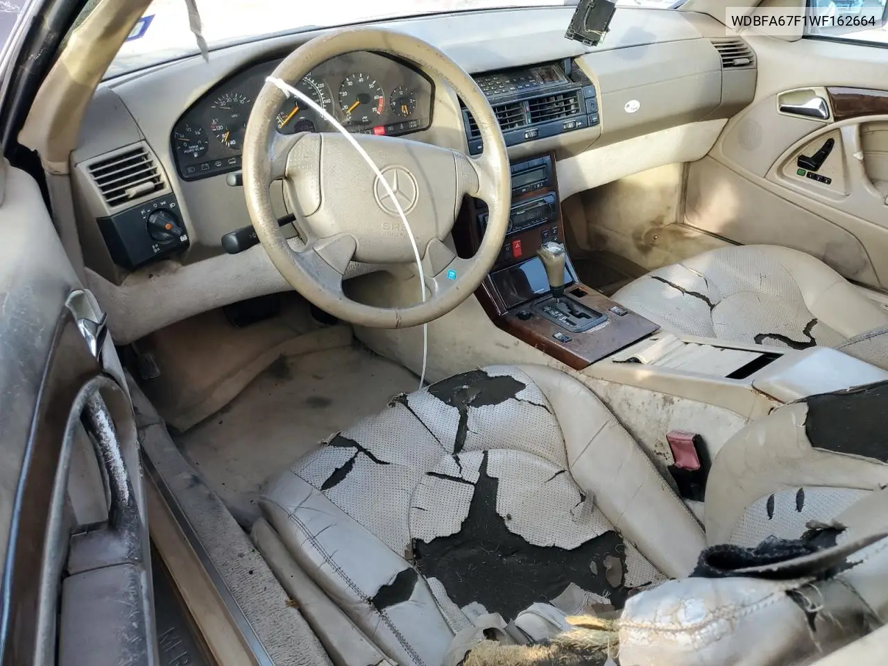 WDBFA67F1WF162664 1998 Mercedes-Benz Sl 500