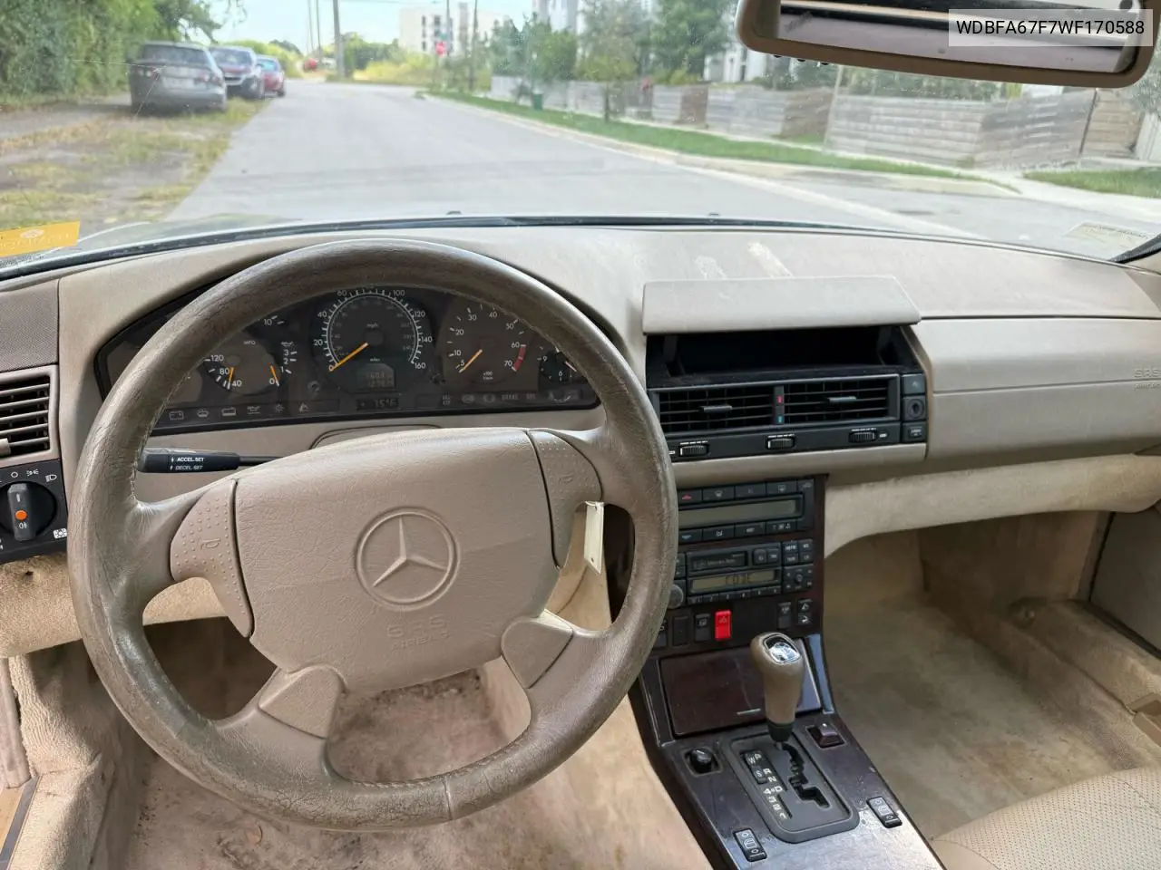WDBFA67F7WF170588 1998 Mercedes-Benz Sl 500