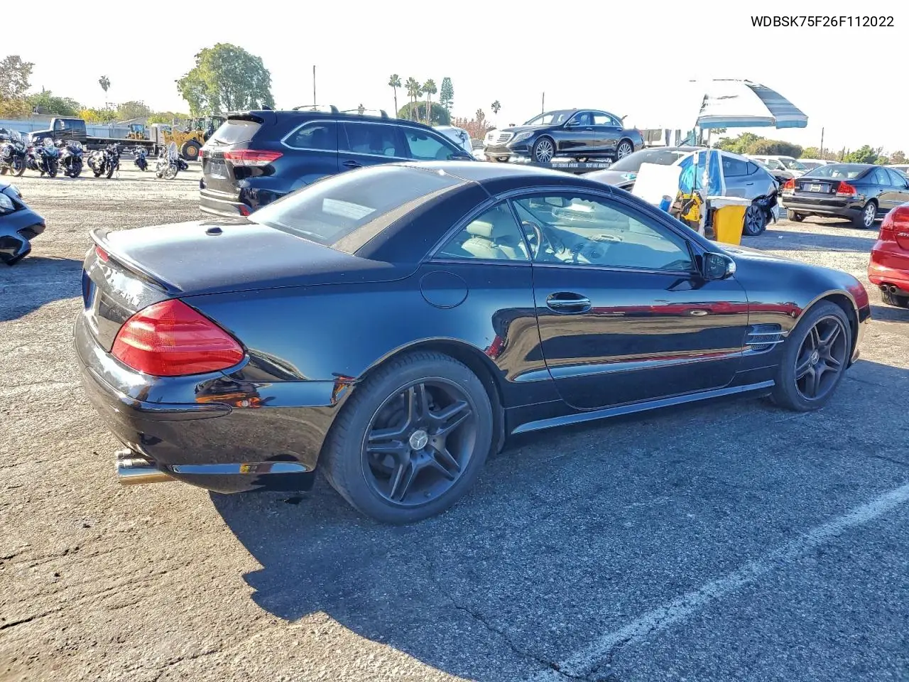 WDBSK75F26F112022 2006 Mercedes-Benz Sl 500