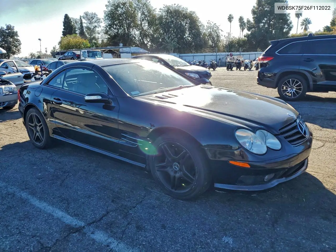 WDBSK75F26F112022 2006 Mercedes-Benz Sl 500