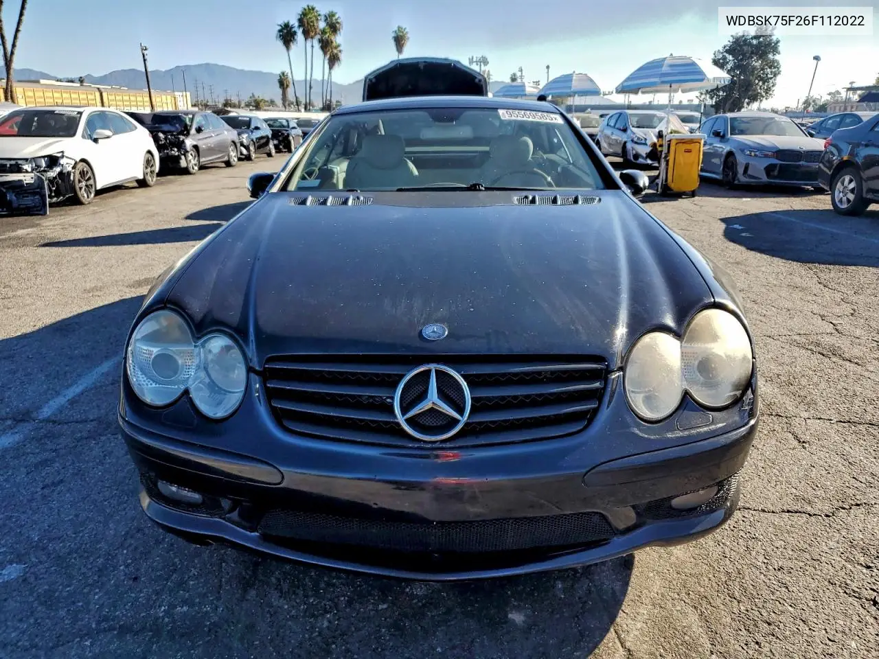 WDBSK75F26F112022 2006 Mercedes-Benz Sl 500