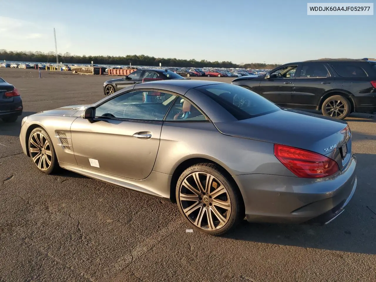 WDDJK6GA4JF052977 2018 Mercedes-Benz Sl 450