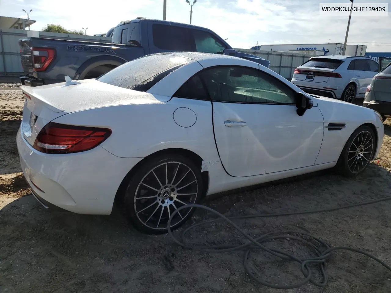 WDDPK3JA3HF139409 2017 Mercedes-Benz Slc 300