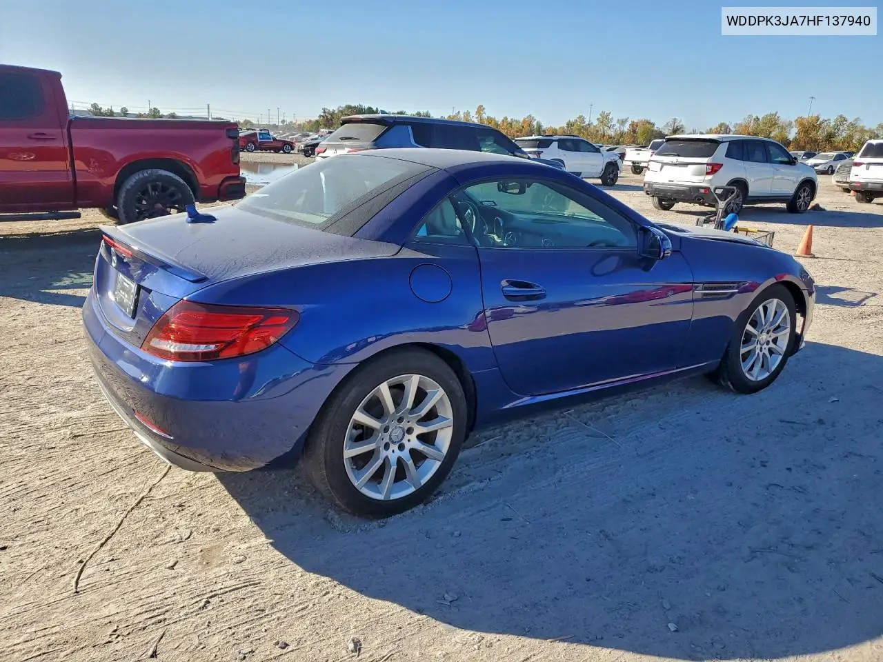 WDDPK3JA7HF137940 2017 Mercedes-Benz Slc 300