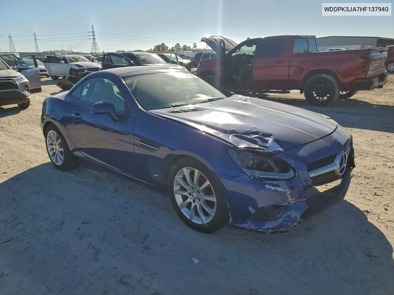WDDPK3JA7HF137940 2017 Mercedes-Benz Slc 300