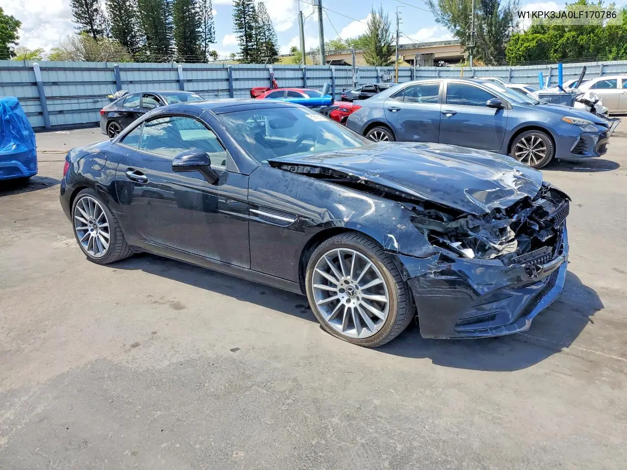 W1KPK3JA0LF170786 2020 Mercedes-Benz Slc 300