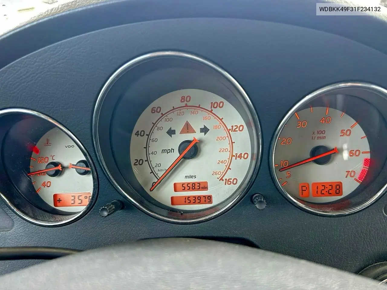 WDBKK49F31F234132 2001 Mercedes-Benz Slk 230 Kompressor