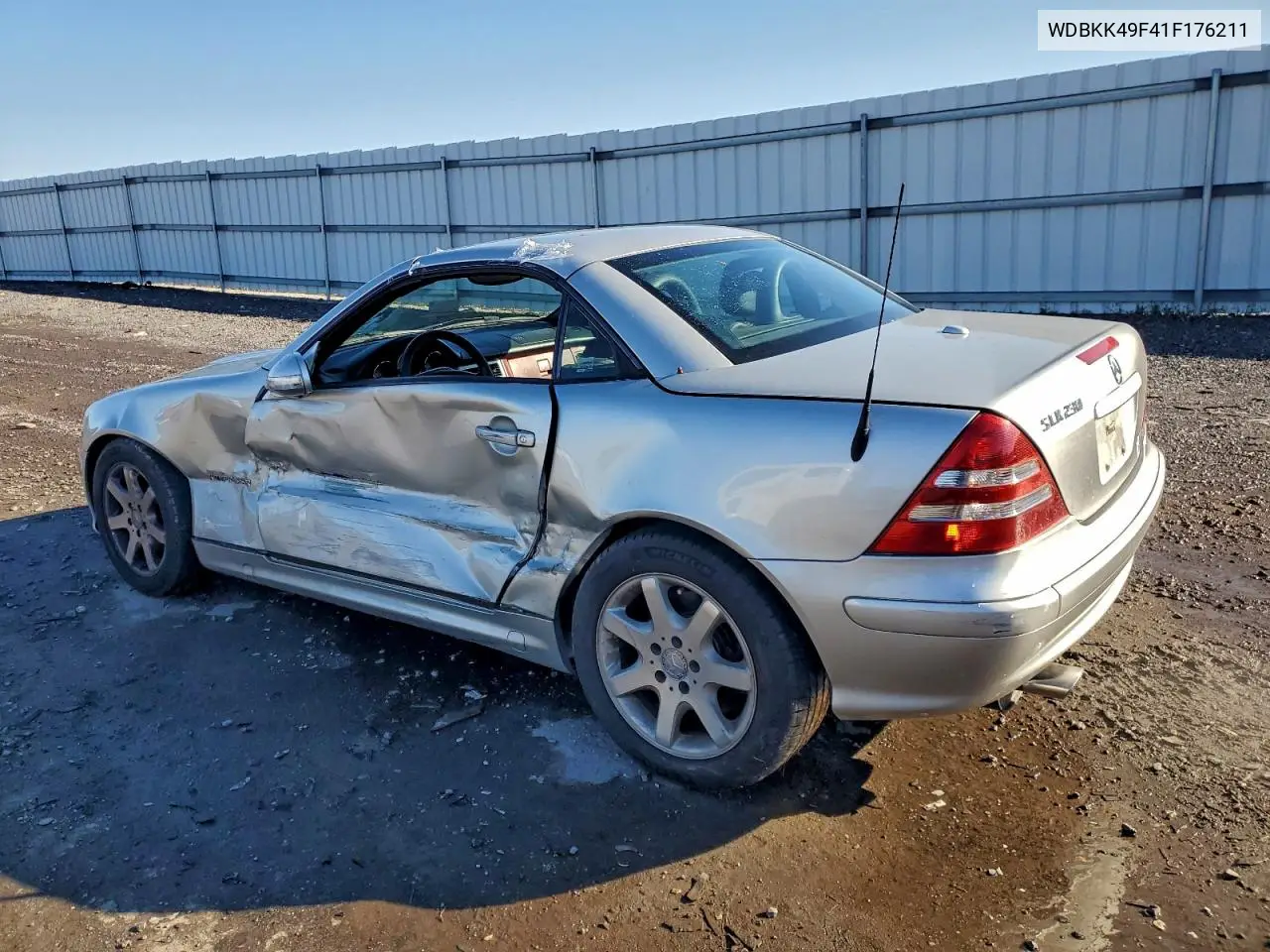 WDBKK49F41F176211 2001 Mercedes-Benz Slk 230 Kompressor