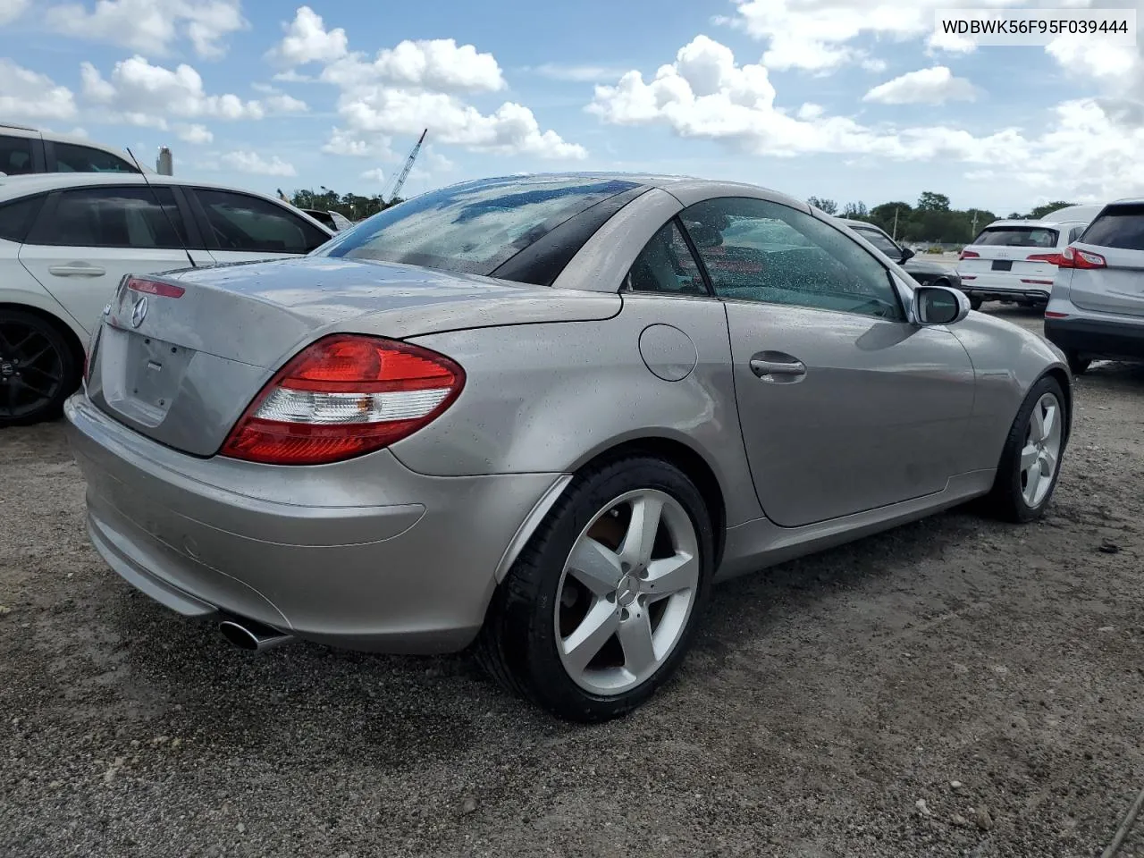 2005 Mercedes-Benz Slk 350 VIN: WDBWK56F95F039444 Lot: 59275854