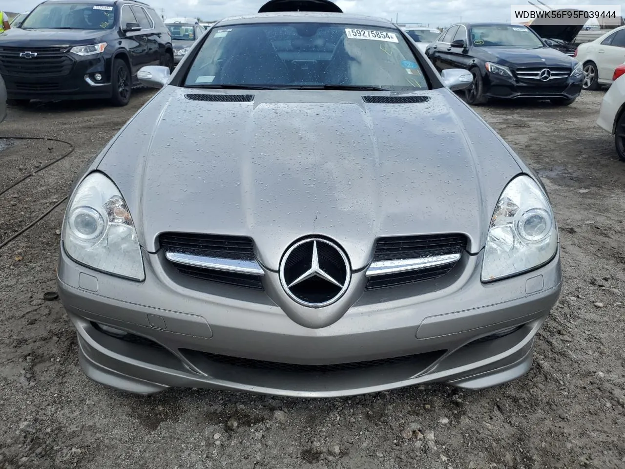 2005 Mercedes-Benz Slk 350 VIN: WDBWK56F95F039444 Lot: 59275854
