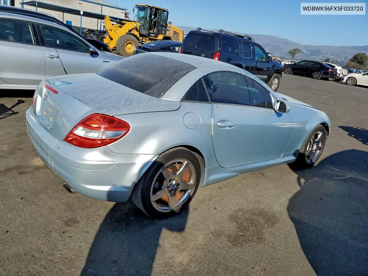 WDBWK56FX5F033720 2005 Mercedes-Benz Slk 350