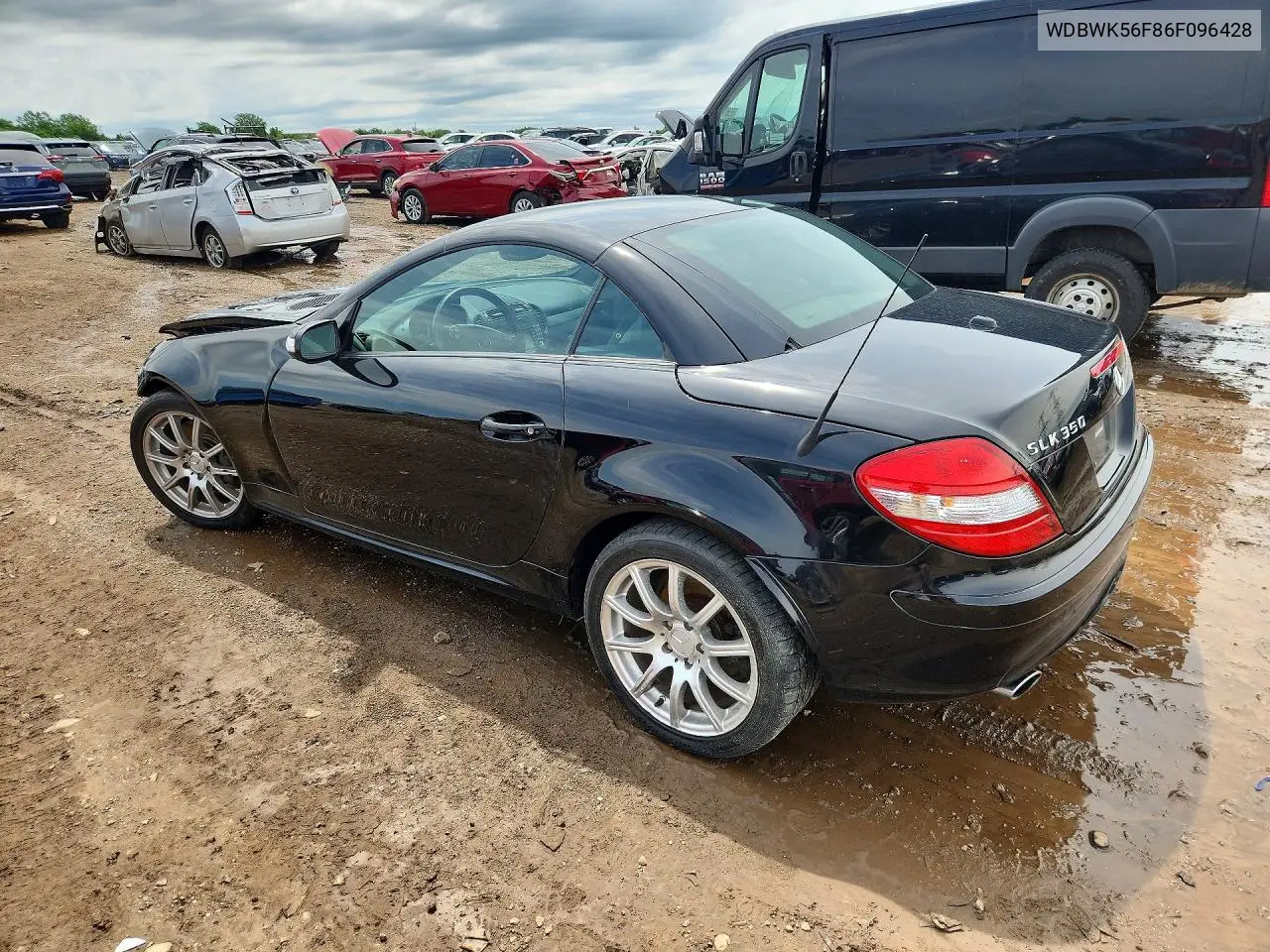 2006 Mercedes-Benz Slk 350 VIN: WDBWK56F86F096428 Lot: 56547516