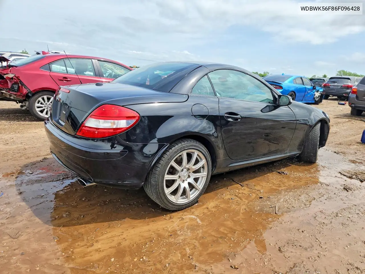 2006 Mercedes-Benz Slk 350 VIN: WDBWK56F86F096428 Lot: 56547516