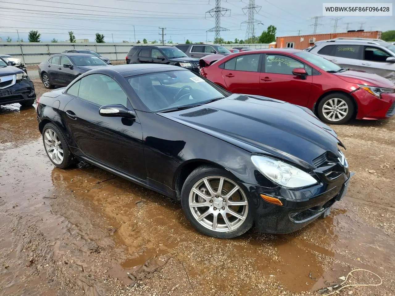 2006 Mercedes-Benz Slk 350 VIN: WDBWK56F86F096428 Lot: 56547516