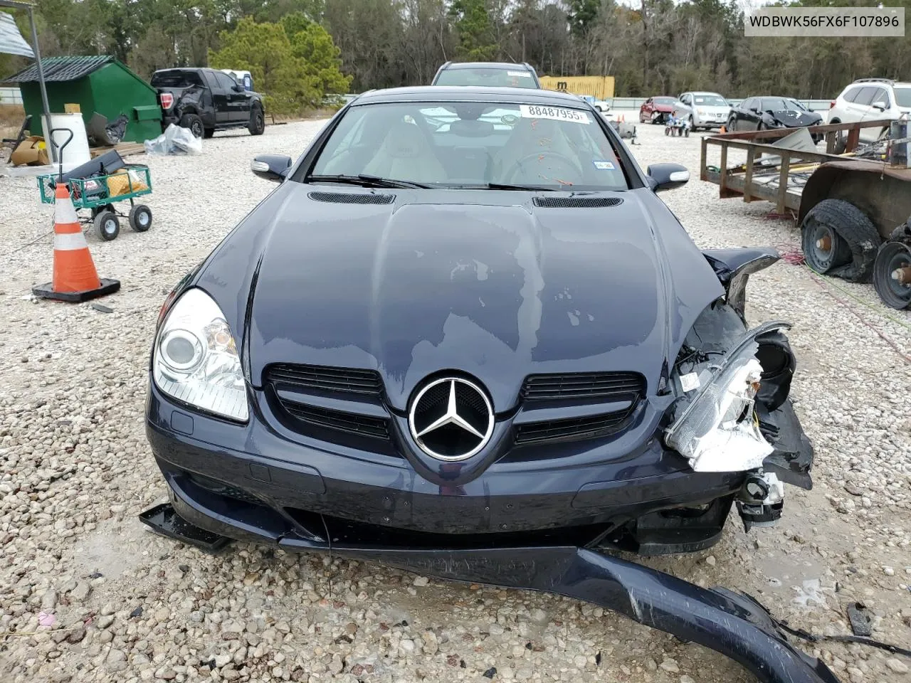 2006 Mercedes-Benz Slk 350 VIN: WDBWK56FX6F107896 Lot: 88487955