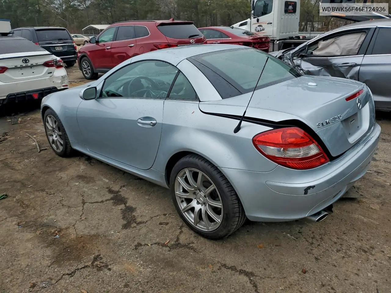 WDBWK56F46F124936 2006 Mercedes-Benz Slk 350